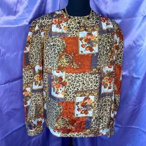 ✸ FEELIN' FANCY PRINTED BLOUSE ✸ MEDIUM